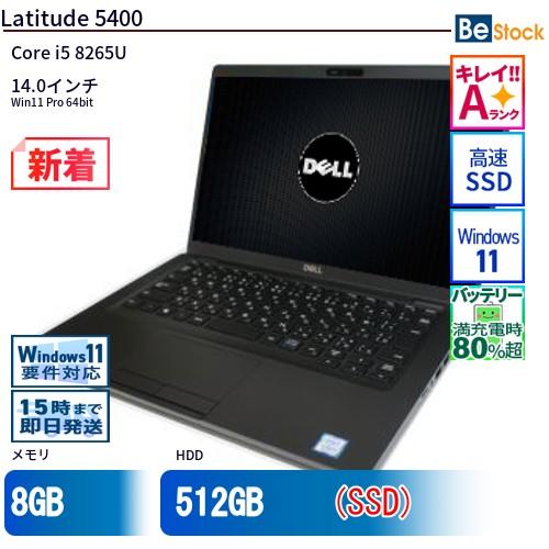 中古 ノートパソコン Dell 14インチ Latitude 5400 5400 Core i5 メ...