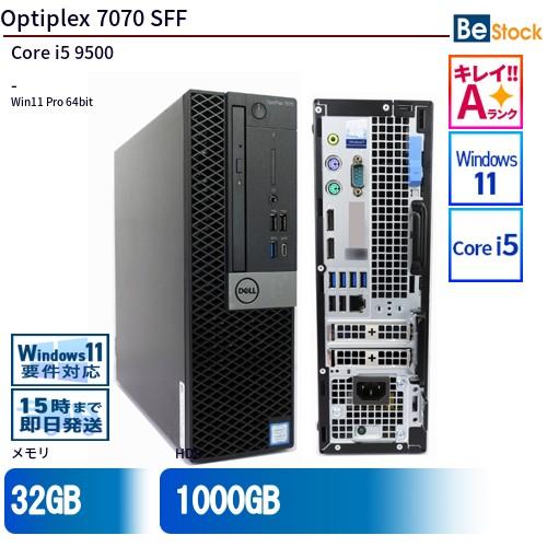 中古 デスクトップ Dell デル Optiplex 7070 SFF 7070-7070SF Co...
