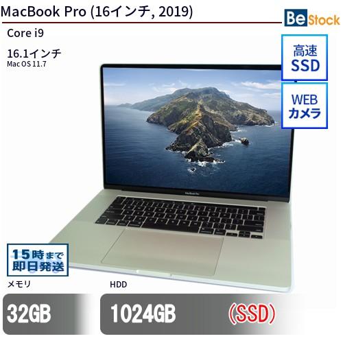 中古 ノートパソコン MacBook Pro (16インチ, 2019) SSD搭載 16.1インチ...