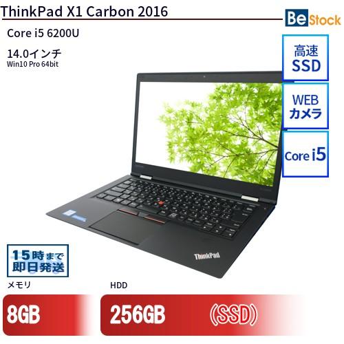 中古 ノートパソコン Lenovo レノボ ThinkPad X1 Carbon 2016 20FB...