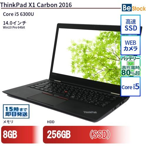 中古 ノートパソコン Lenovo レノボ ThinkPad X1 Carbon 2016 20FC...