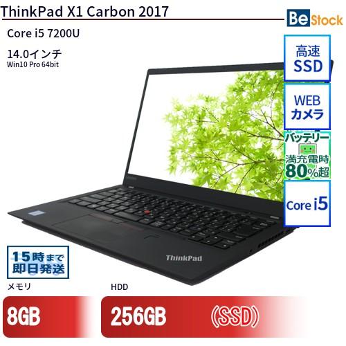中古 ノートパソコン Lenovo レノボ ThinkPad X1 Carbon 2017 20HR...