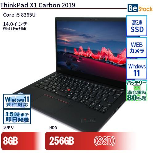 中古 ノートパソコン Lenovo レノボ ThinkPad X1 Carbon 2019 20QE...