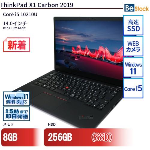 中古 ノートパソコン Lenovo レノボ ThinkPad X1 Carbon 2019 20R1...