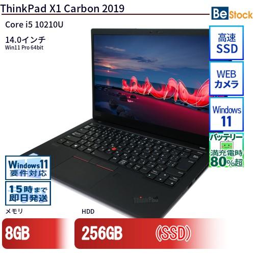 中古 ノートパソコン Lenovo レノボ ThinkPad X1 Carbon 2019 20R2...