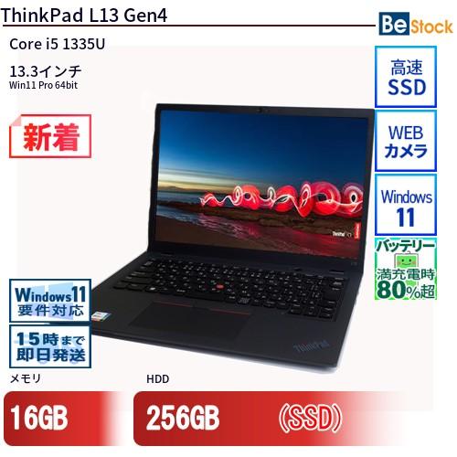 中古 ノートパソコン Lenovo レノボ ThinkPad L13 Gen4 21FHS0L700...