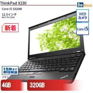 中古 ノートパソコン Lenovo レノボ ThinkPad X230 2330-A17 Core ...