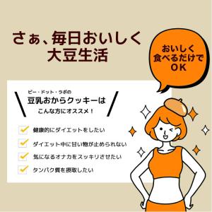 お試し 冬の豆乳おからクッキー 180g 10...の詳細画像4
