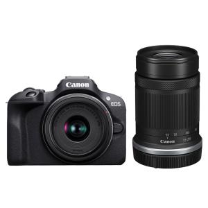 【新品】CANON キヤノン EOS R100 ダブルズームキット ミラーレスカメラ｜beabea