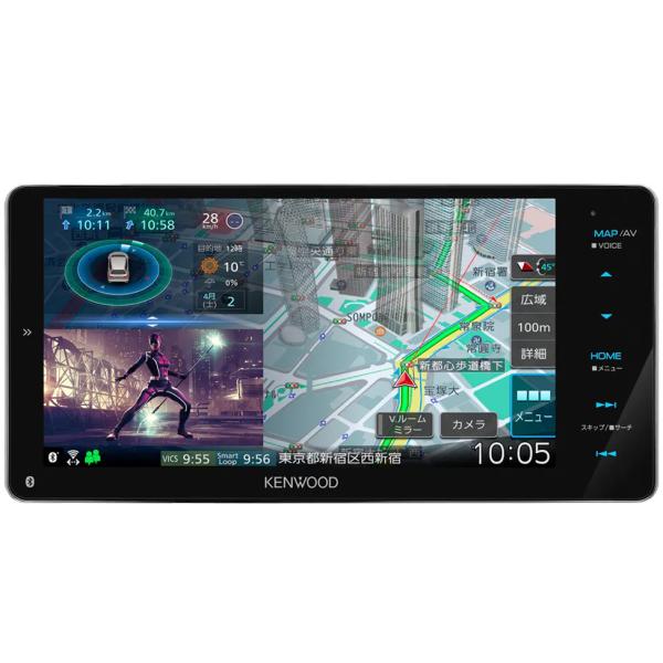 【新品】ケンウッド KENWOOD 彩速ナビ MDV-M809HDW カーナビ