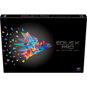 【新品】グラスバレー EDIUS X Pro 通常版(EPR10-STR-JP) Windowsソフト・パッケージ版