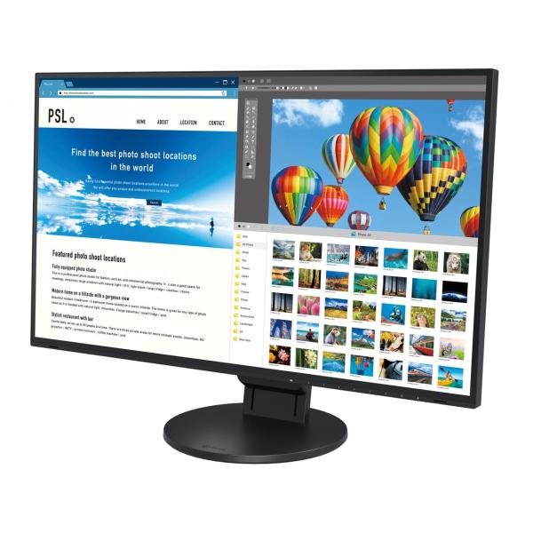 【新品】EIZO エイゾ FlexScan EV2785-BK [27インチ ブラック] 27型4K...