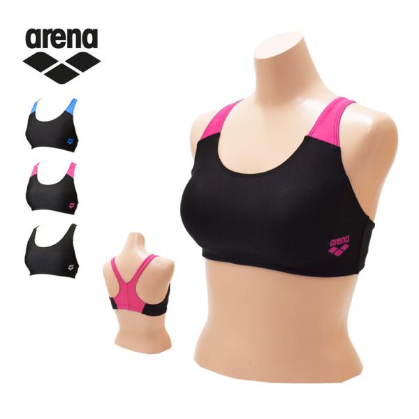 ブラトップ 水着 トレーニング アリーナ arena レディース パッド付き 競技水着 練習用 女性...