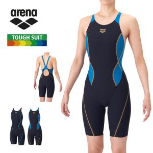 競泳水着 練習用 レディース arena アリーナ トレーニングワンピーススパッツ タフスーツ 耐塩素 女性用 スイムウェア AS6SWM02L メール便送料無料 返品交換不可