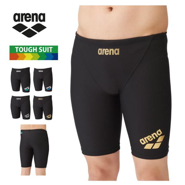 値下げ 送料無料 メンズ スイムスパッツ 水着 アリーナ arena タフスーツ ハーフレッグ フィ...