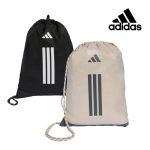 ナップサック adidas アディダス APWR ジムサック ジムバッグ ナップザック シューズバッグ A4対応 ZK205 KF4531 KF4532 47×35cm 送料無料｜Beach Angel