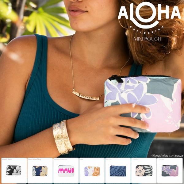 アロハコレクション ミニポーチ レディース 人気ブランド 新作 通販 女性 旅行衣類ポーチ ハワイア...
