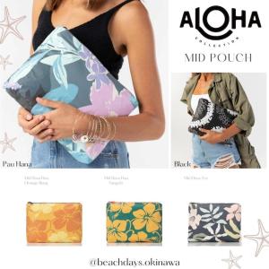 ALOHA COLLECTION　ポーチ 海にもジムにも旅行にも！カリフォルニア発の人気ポーチブランド