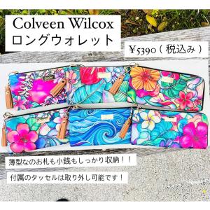 コリーンウィルコックス 長財布 新作 通販 財布 かわいい クリスマスギフト プレゼント ハワイアン ハワイ プルメリア Colleen Wilcox 1118A31209-008