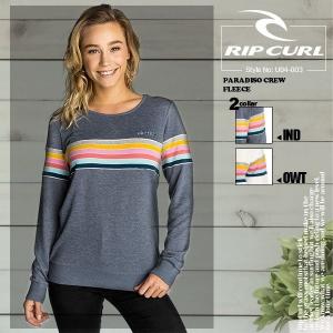 リップカール トレーナー レディース オリジナル 人気 ブランド おしゃれ 通販 リゾート プレゼント Rip Curl U04 003 Rc18 U04 003 水着 サーフカジュアルaloheart 通販 Yahoo ショッピング