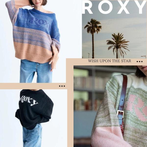 ロキシー クルーネックセーター レディース 通販 新作 人気 女性 長袖 かわいい おしゃれ ギフト...