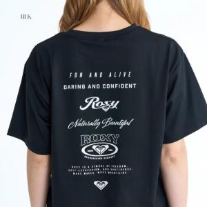 ロキシー バックプリント ラッシュTシャツ レ...の詳細画像4