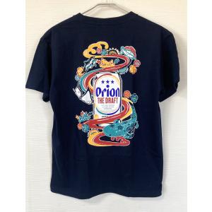 オリオンビールTシャツ 紅型OCEAN ジンベ...の詳細画像1