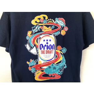 オリオンビールTシャツ 紅型OCEAN ジンベ...の詳細画像2