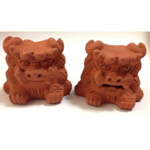 シーサー置物 門柱白 超特大 琉球焼 沖縄陶器 沖縄伝統工芸 全国送料