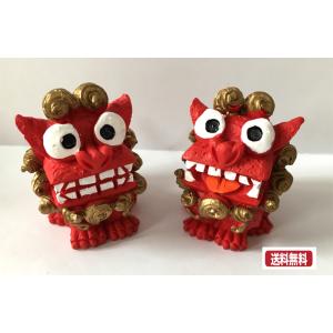 沖縄 シ―サ― 本田星陶所】ブルーシーサー（ペア） | 藤巻百貨店