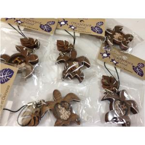 ホヌモンステライニシャル入りストラップ 星の砂...の詳細画像5