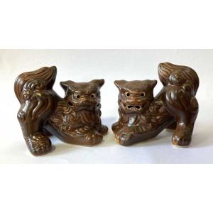 シーサー　特戦隊　置物　沖縄　陶器 シーサー置物 特大シーサー 琉球焼 ペアシーサー 沖縄伝統工芸 沖縄お