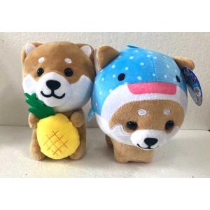 マメしばジンベイザメ　マメしばパインぬいぐるみ　旅するまめしば　沖縄