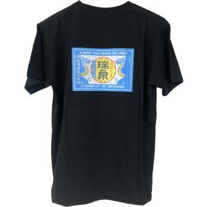 沖縄Tシャツ エンジョイゴーヤ プレミアム版 ネイビー : okinawa