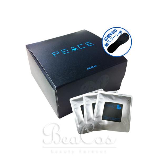 アリミノ ピース プロデザイン フリーズキープワックス (ブラック)  80g×3パック 詰替用 セ...