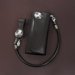 TMT レザー 財布 メンズ レディース 長財布 牛革 本革 INDIGO LEATHER