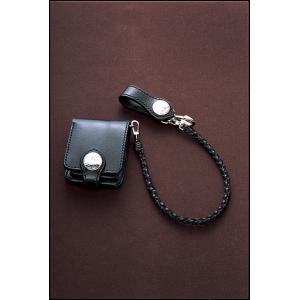 サドルバタフライウォレット Dタイプ 黒 二つ折り 2つ折り ミニ財布