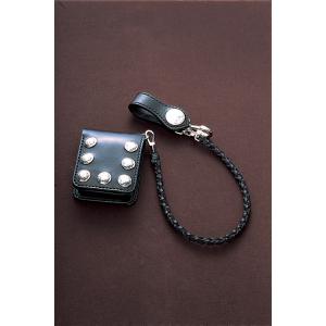 サドルバタフライウォレット Dタイプ 黒 二つ折り 2つ折り ミニ財布