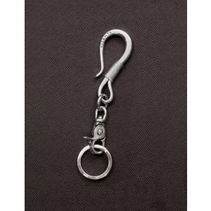 オリジナル シルバーキーフック Type2 ノーマル キーリング