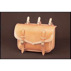 サドルバッグ 中Aタイプ 黒 リアサイドバッグ レザーバッグ ツール