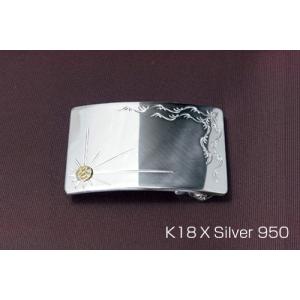 シルバーバックル 単品シングルタイプ 40mm巾 革ベルト シルバー シルバーバックル 単品シングルタイプ 40mm巾 革ベルト シルバー