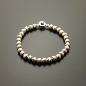 シルバーブレスレット 円盤ビーズタイプ02 Silver925 シルバー925 