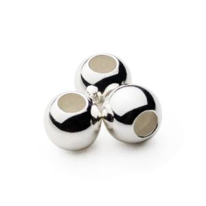 シルバービーズ パイプタイプ 3個売り Silver925 シルバー925 メタル