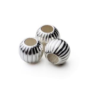 シルバービーズ パイプタイプ 3個売り Silver925 シルバー925 メタル