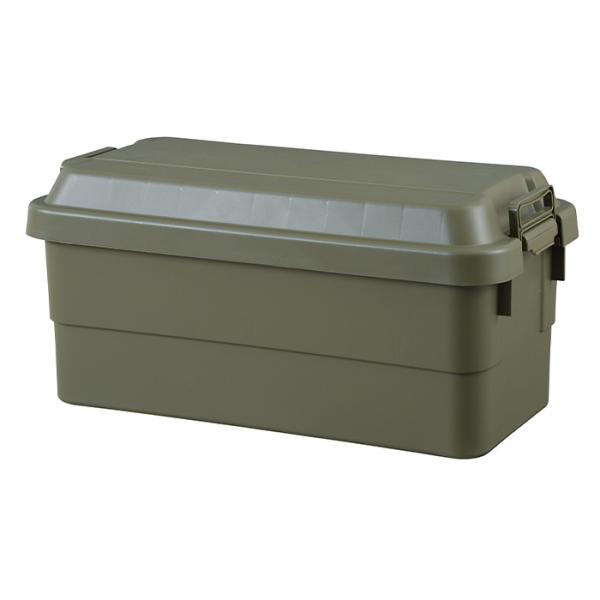 トランクカーゴ70L 収納ケース アウトドア 衣類収納 おもちゃ箱 フタ付き 座れる シンプル おし...