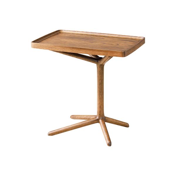 2Wayサイドテーブル 幅54cm ミニテーブル 木製 おしゃれ 北欧 ナチュラル シンプル かわい...