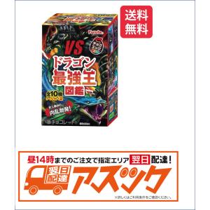 チョコエッグキッズ 最強王図鑑５　10個入り１BOX　ドラゴン最強王図鑑　※お届け方法の選択でクール便可能です別途275円