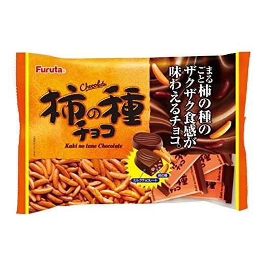 フルタ製菓 柿の種チョコ 129ｇ×18袋&lt;お届け方法の選択でクール便発送可能です。別途275円&gt;