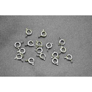 アクセサリーパーツ 引き輪 シルバー 6mm 20個 ビーズ...