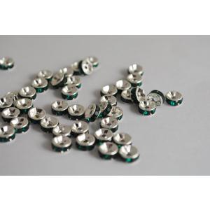 アクセサリーパーツ 金属パーツ ロンデル スペーサー 銀 平...